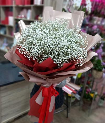 Букет цветов из: Гипсофила в Сланцах
