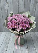 Букет цветов из:  Хризантемы в Сланцах