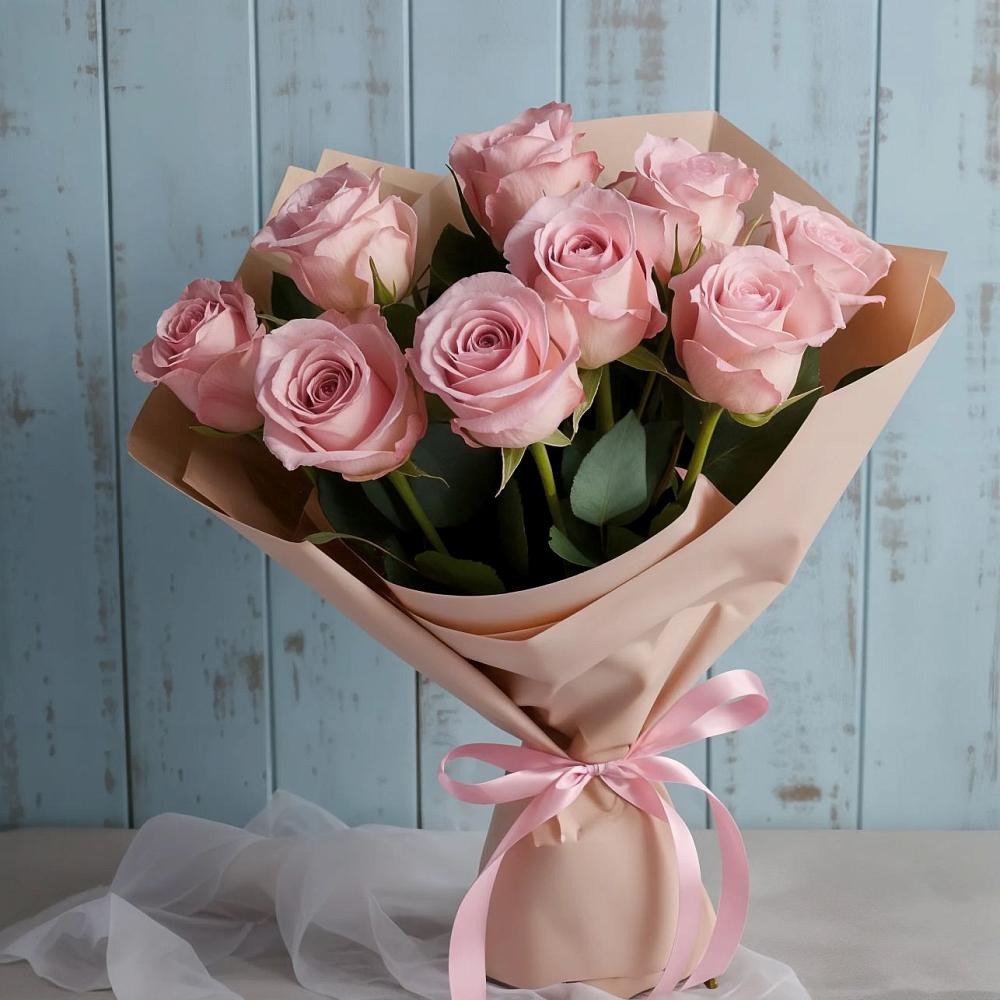 Букет цветов из: Розы в Сланцах