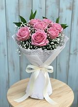 Букет цветов из:  Розы #REPLACE_PRED# Сланцах
