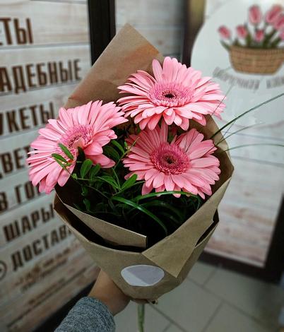 Букет цветов из: Герберы в Сланцах
