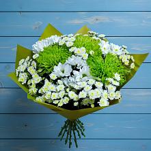 Букет цветов из:  Хризантемы в Сланцах