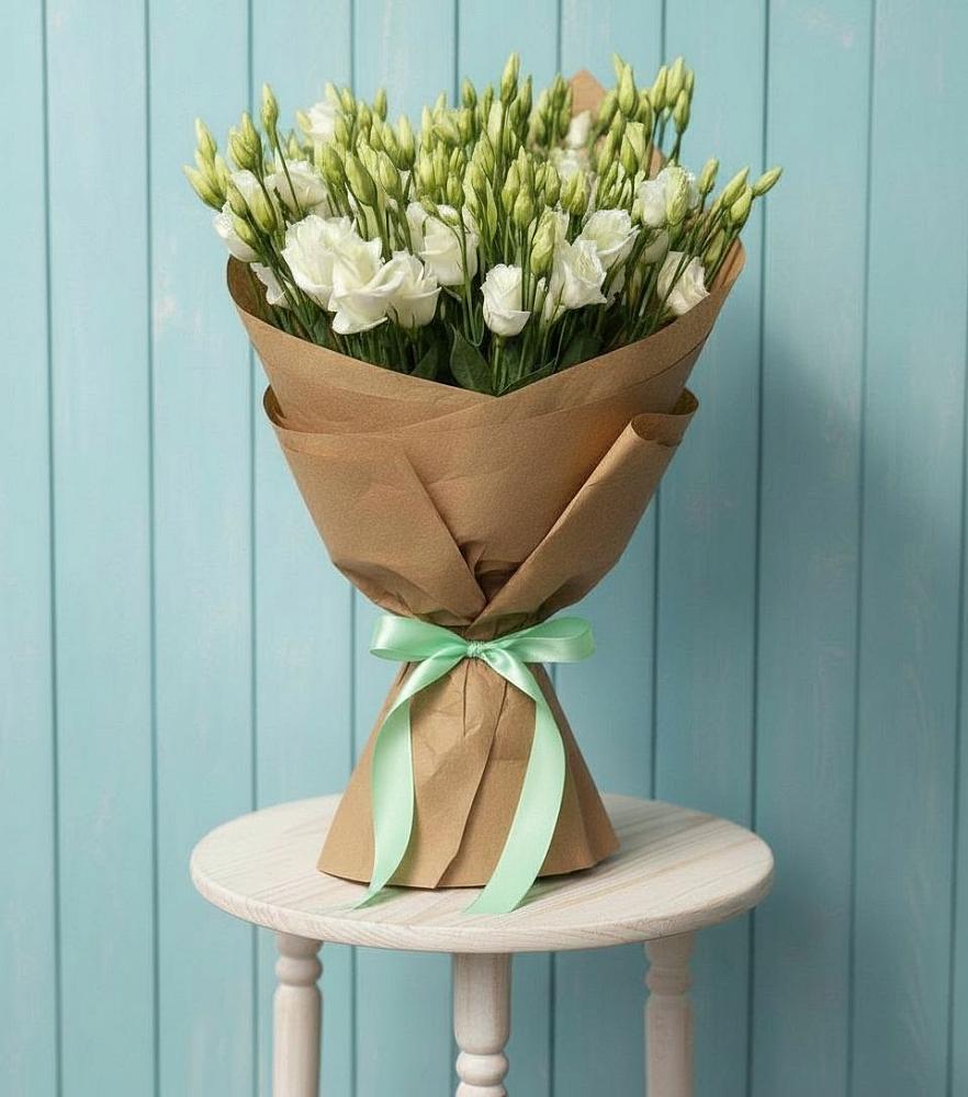 Букет цветов из: Лизиантусы в Сланцах