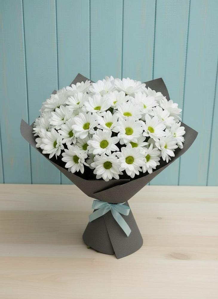 Букет цветов из: Хризантемы в Сланцах