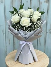 Букет цветов из:  Розы в Сланцах