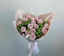 Букет цветов из:  Розы и Хризантемы в Сланцах