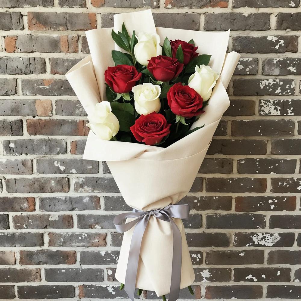 Букет цветов из: Розы в Сланцах