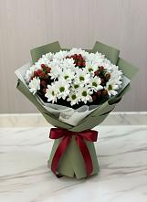 Букет цветов из:  Хризантемы в Сланцах