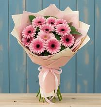 Букет цветов из:  Герберы в Сланцах