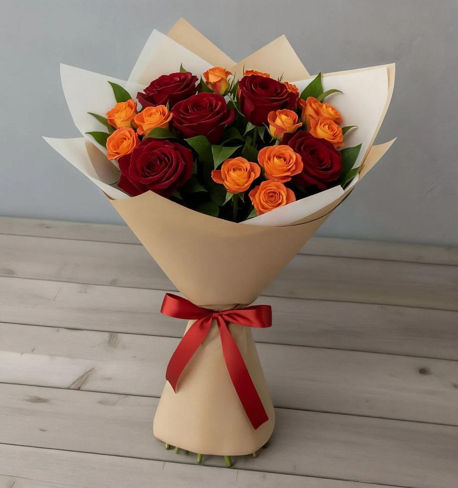 Букет Любовь и восторг в Сланцах